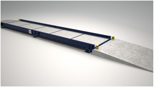 Báscula industrial para pesaje de camiones