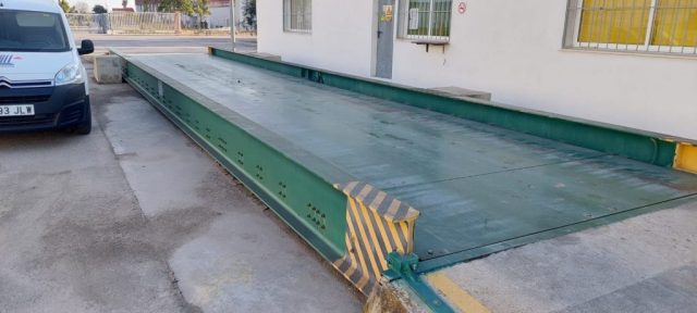 Plataforma de báscula industrial